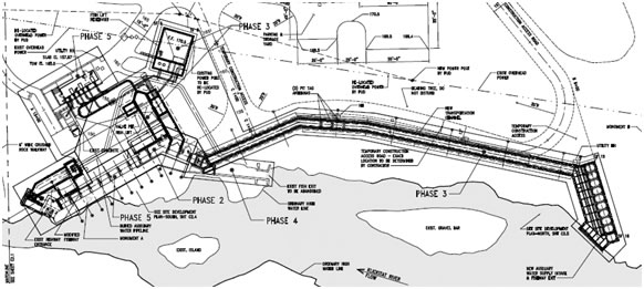 Graphic depicting Lyle Falls fishway redesign
